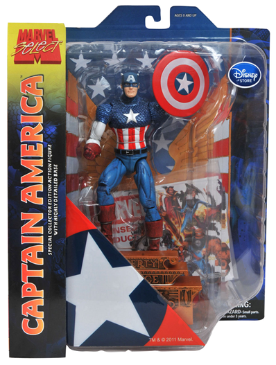 Mua bán MARVEL SELECT CAPTAIN AMERICAN COMIC VER